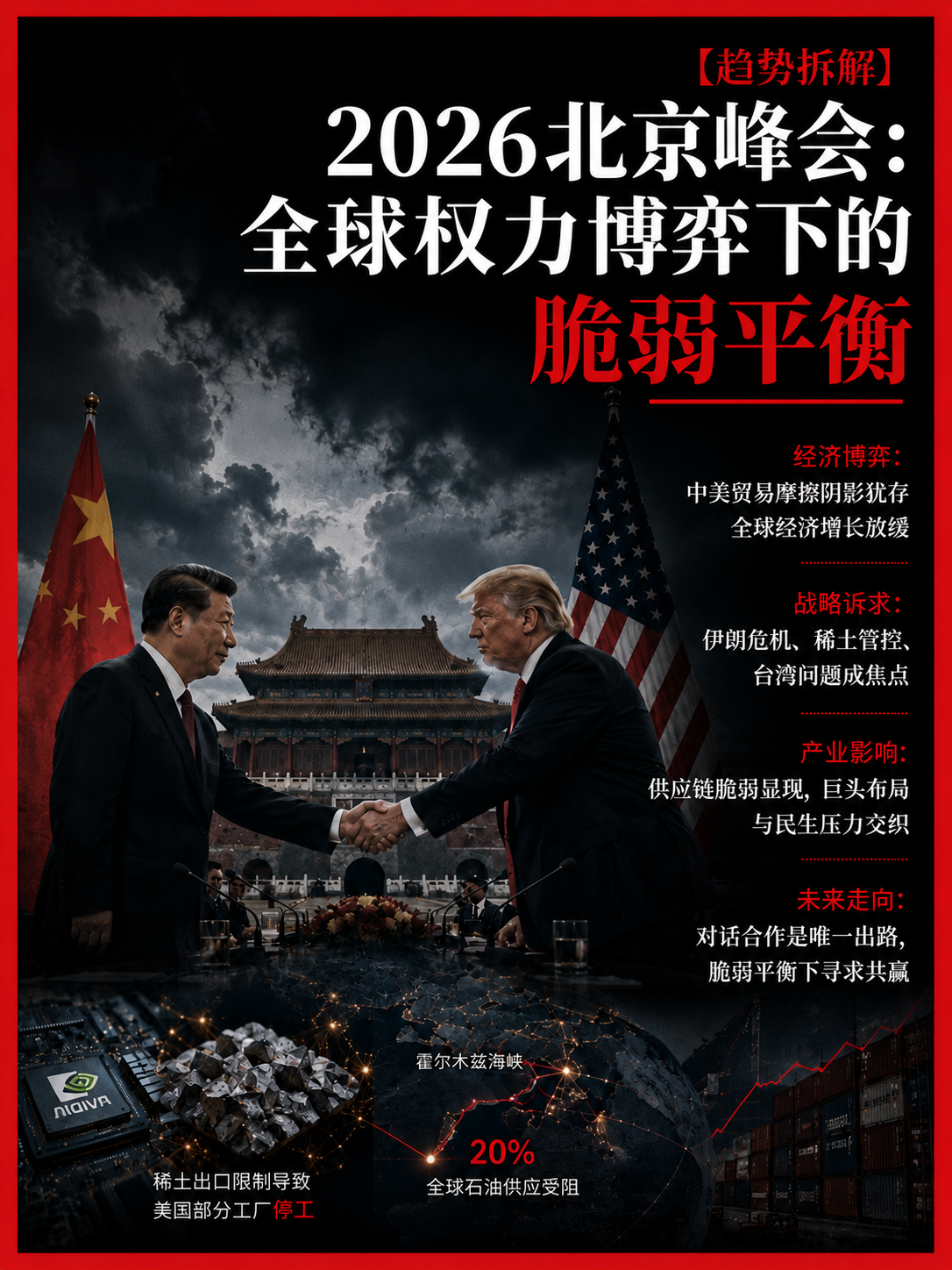【重磅】2026北京峰会：全球权力博弈下的惊天秘密与脆弱平衡