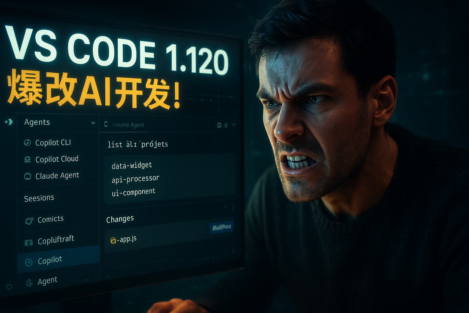 VS Code 1.120爆改AI开发！Agents Window独立管理多项目多代理，关键功能一口气全上